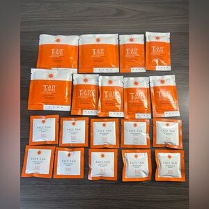 TanTowel Self Tan Towels Lot 19 Face & Body Sealed Travel Size USA Sunless Glow